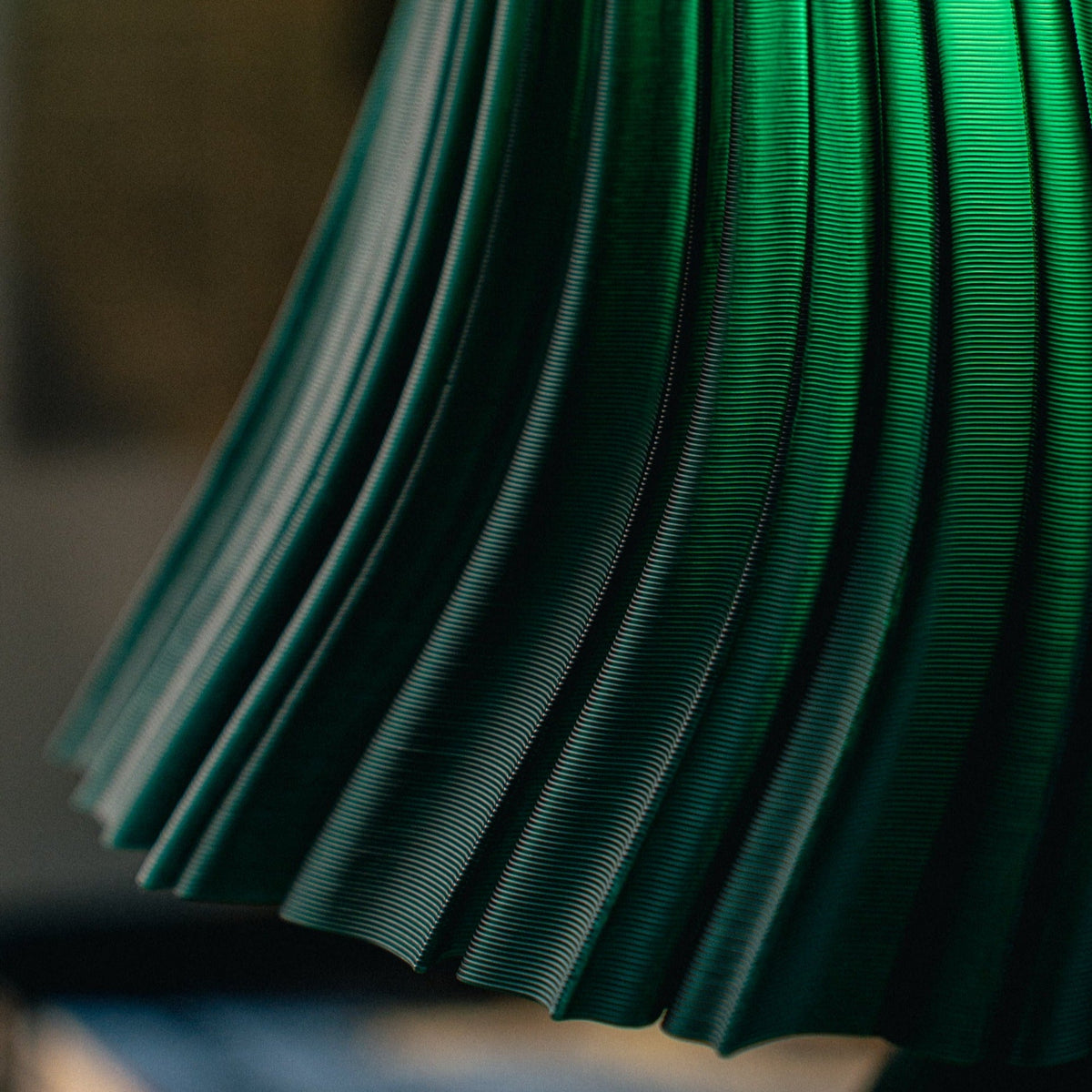 Pleated Table Lamp for Home and Office