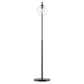 Silo Glass Globe and Metal Floor Lamp