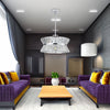 Modern Round Crystal Chandelier for Luxury Home Decor
