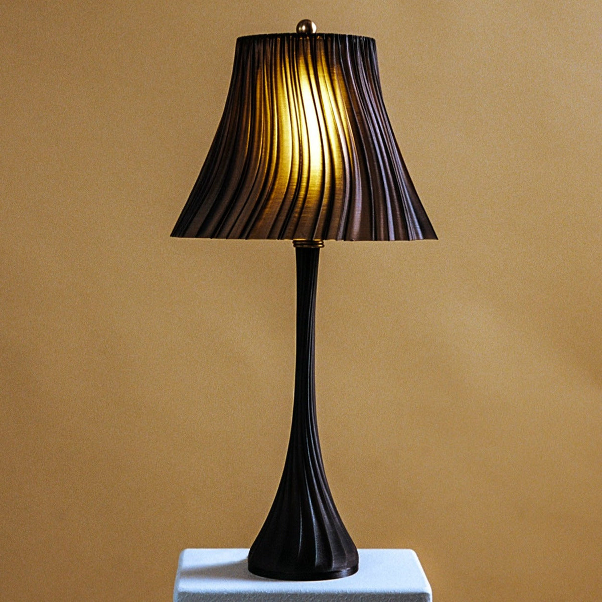 Pleated Table Lamp for Home and Office
