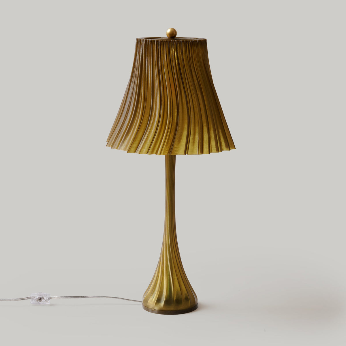 Pleated Table Lamp for Home and Office