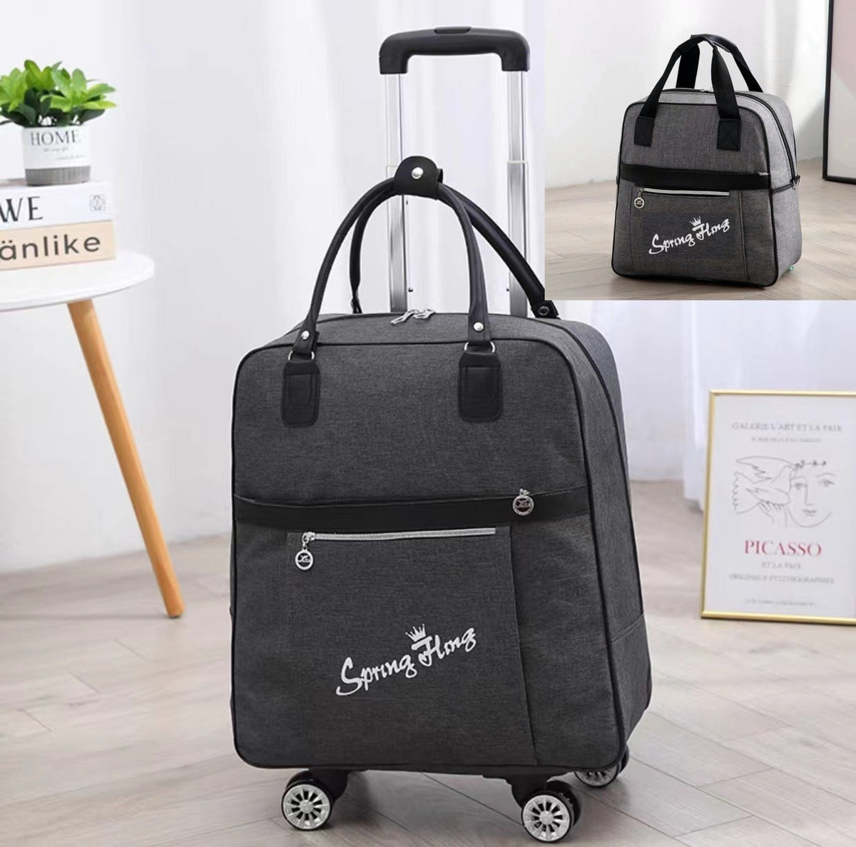 Fashion Lightweight Large Capacity Short Trip Travel Bags