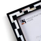 Pearlescent Tiptoe Mother of Pearl Resin Picture Frames