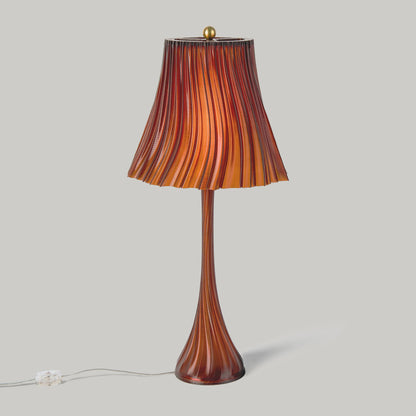 Pleated Table Lamp for Home and Office