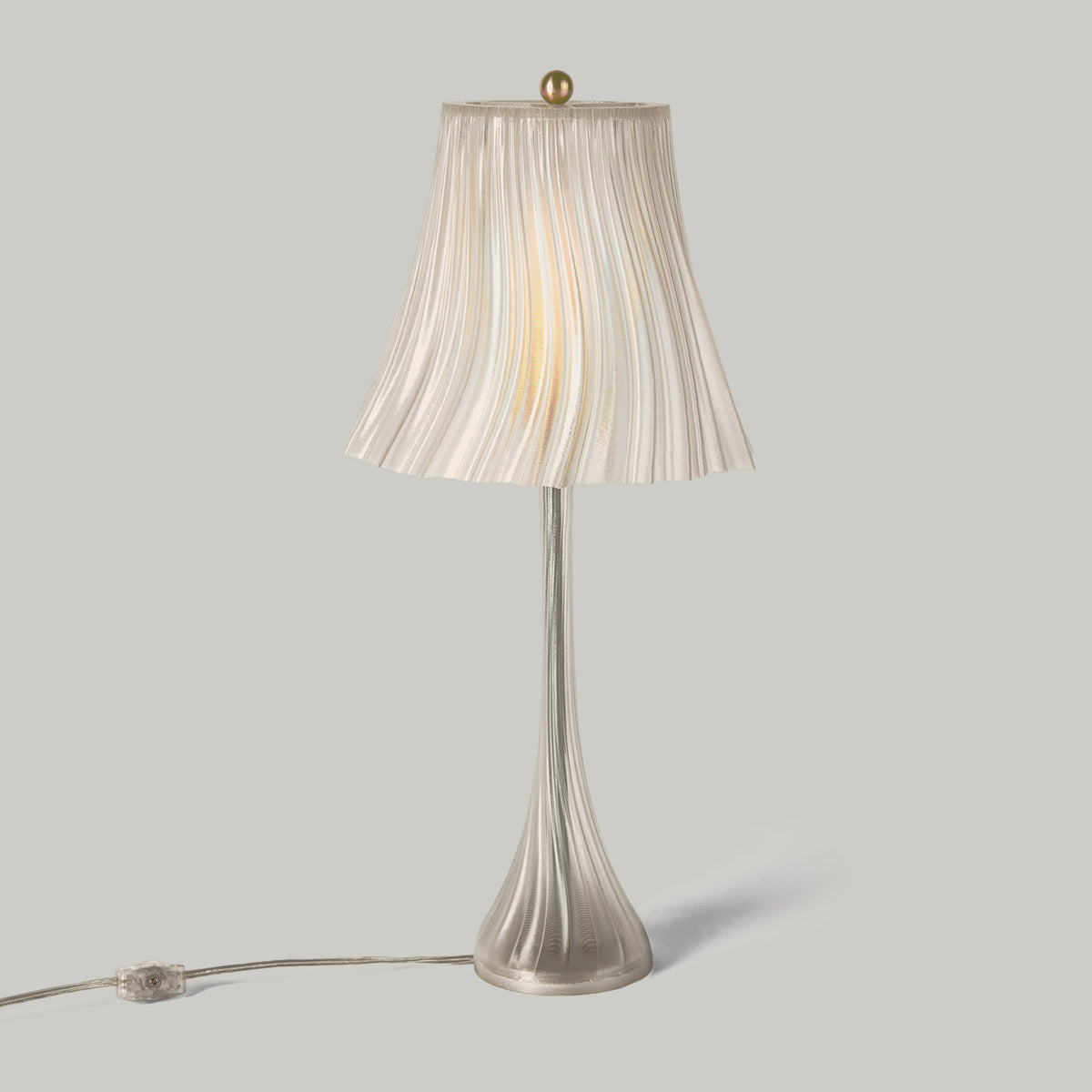 Pleated Table Lamp for Home and Office