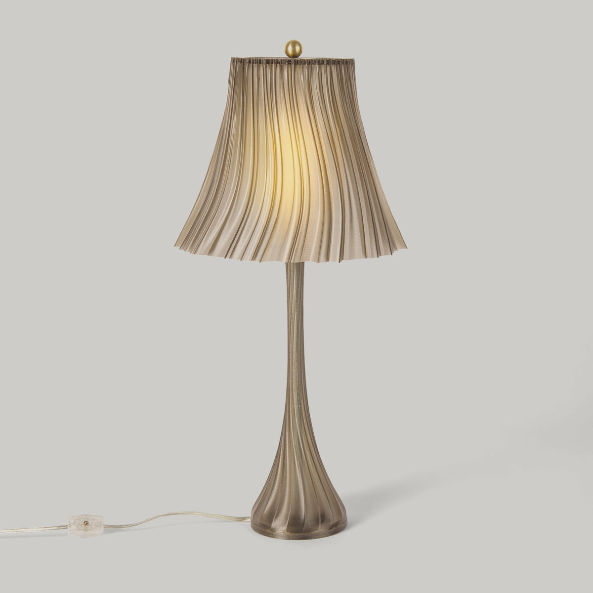 Pleated Table Lamp for Home and Office