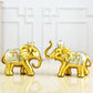 Good Luck Elephant Ceramic Figurine for Home Decor