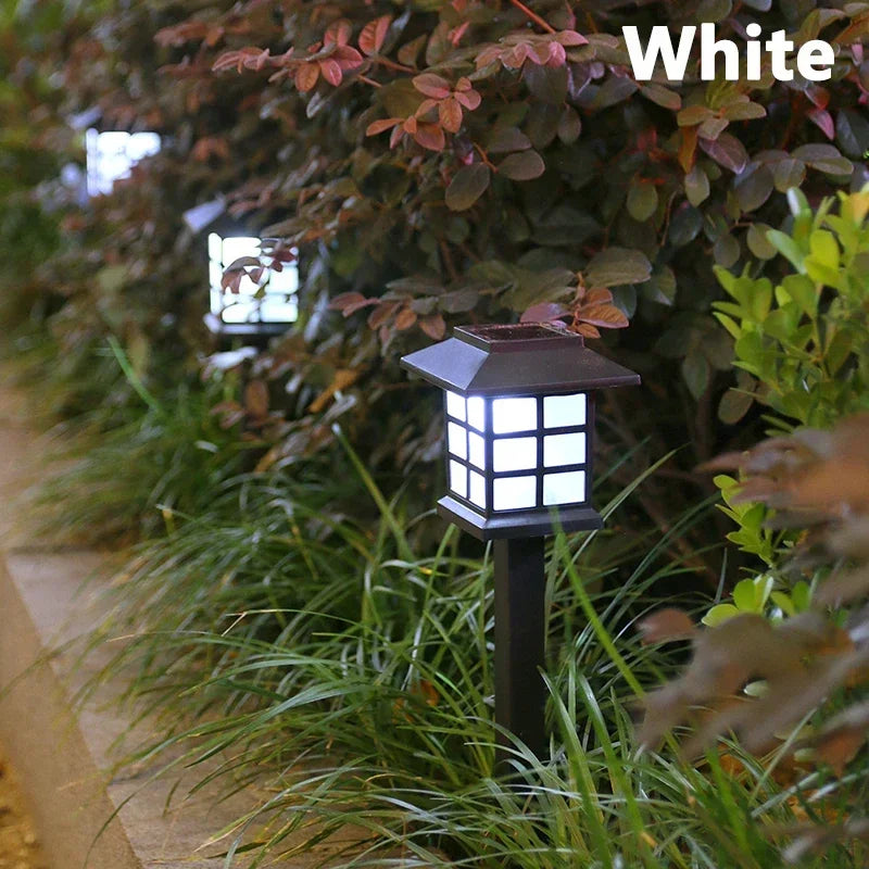 Solar LED Waterproof Pathway Lights for Outdoor Gardens