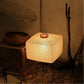 Japanese Wabi Sabi Tripod Floor Lamp with Rice Paper