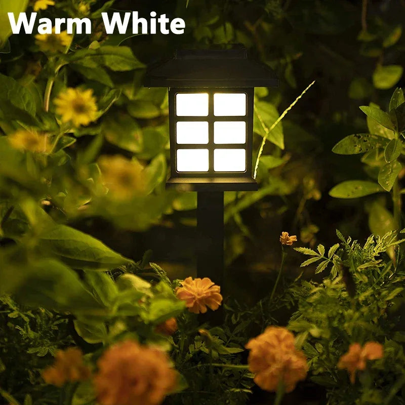 Solar LED Waterproof Pathway Lights for Outdoor Gardens