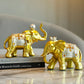 Good Luck Elephant Ceramic Figurine for Home Decor
