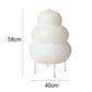 Japanese Wabi Sabi Tripod Floor Lamp with Rice Paper