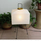 Japanese Wabi Sabi Tripod Floor Lamp with Rice Paper