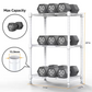 Adjustable Wire Storage Shelving Rack with Multiple Tiers