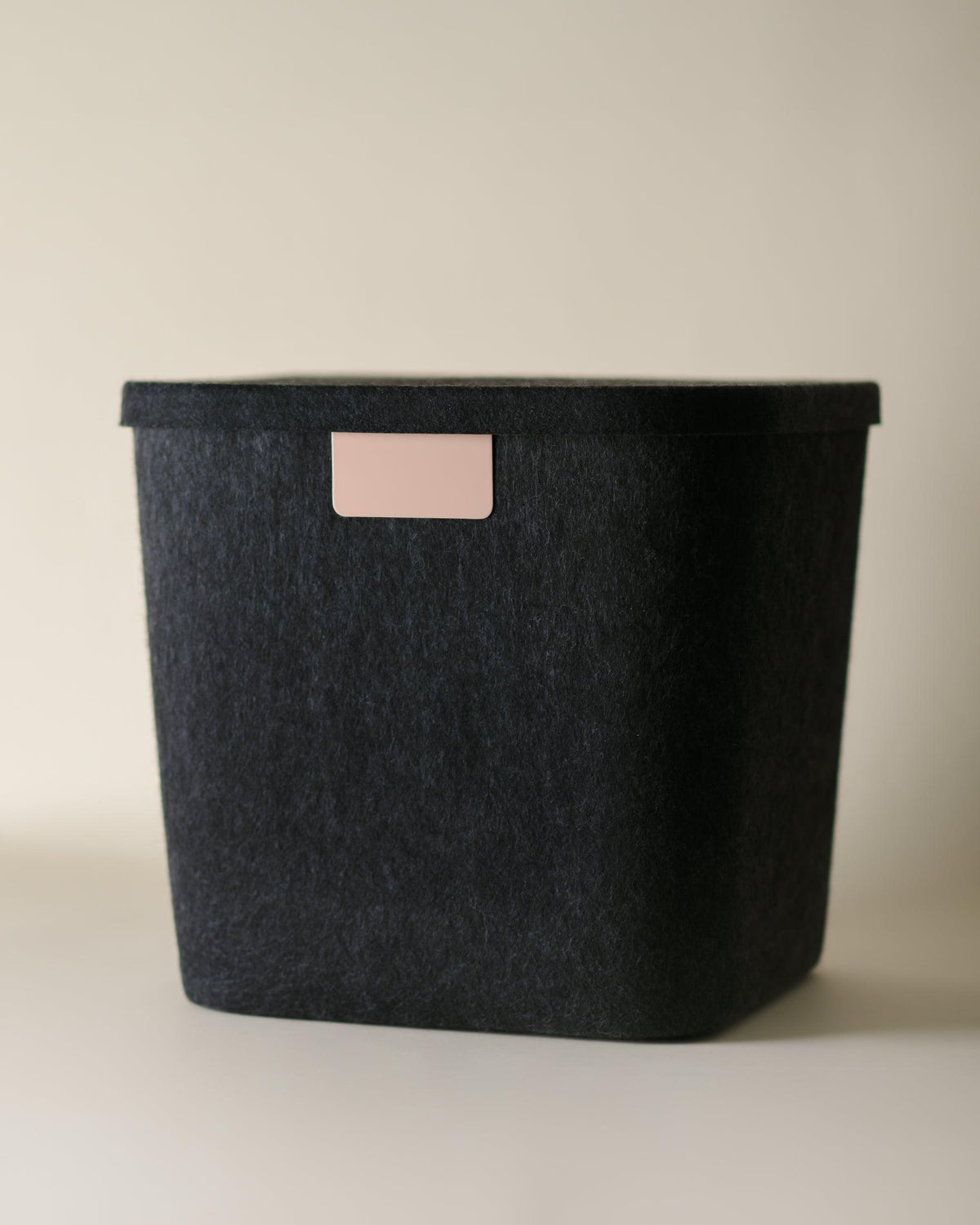 Sculpted Storage Bins with Lids Set of Three