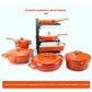 7-Piece Cast Iron Enamel Cookware Set