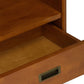 Draper Mid Century Wide Bookcase Storage Unit