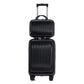 14' & 20' ABS Spinner Wheel Luggage Set with Cosmetic Case