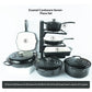 7-Piece Cast Iron Enamel Cookware Set