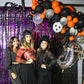 Classic Halloween Balloon Garland Kit– Black, Orange, Ghost & Bats