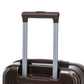 14' & 20' ABS Spinner Wheel Luggage Set with Cosmetic Case