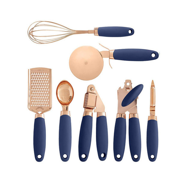 Copper Plated Kitchen Peeler Gadget Set for Home