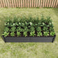 Raised Garden Bed Outdoor 6×3×1 ft Metal Raised Rectangle Planter Bed