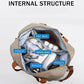 Nylon Duffel Bag for Travel – Large Capacity, Foldable, Shoe Compartment – Men & Women