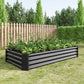 Raised Garden Bed Outdoor 6×3×1 ft Metal Raised Rectangle Planter Bed