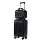 14' & 20' ABS Spinner Wheel Luggage Set with Cosmetic Case