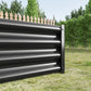 Raised Garden Bed Outdoor 6×3×1 ft Metal Raised Rectangle Planter Bed