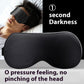 Activated Carbon Sleep Eye Mask – Bamboo Charcoal Fiber Blackout Mask in Black & Gray