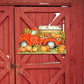 Pumpkin Produce Truck Thanksgiving Door Decor by Susan Winget - Halloween Decor - 8471202H-SW