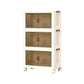 3-Piece Foldable Storage Bins with Lids and Wheels