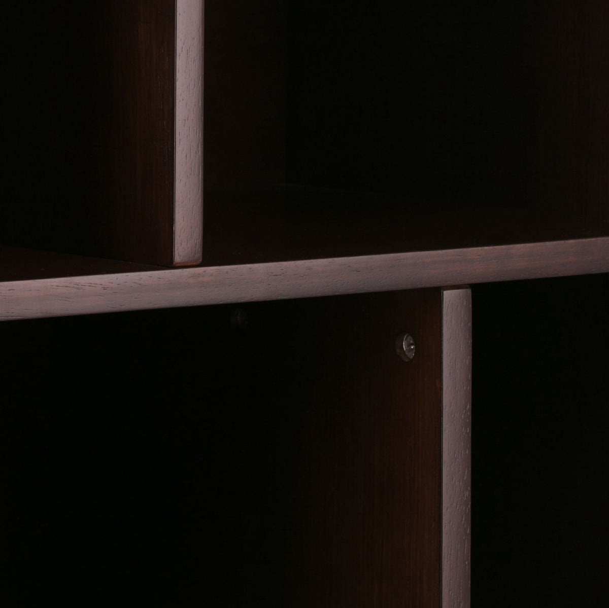 Draper Mid Century Wide Bookcase Storage Unit