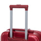 14'/20' 2 pcs ABS Spinner Wheel Luggage Set with Combination Lock and Front Opening Design
