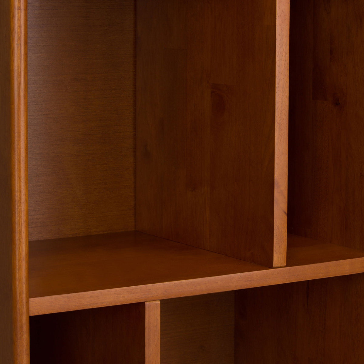 Draper Mid Century Wide Bookcase Storage Unit