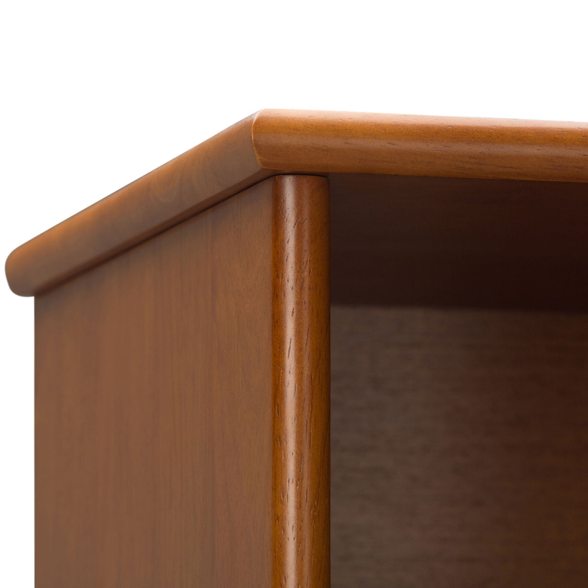 Draper Mid Century Wide Bookcase Storage Unit