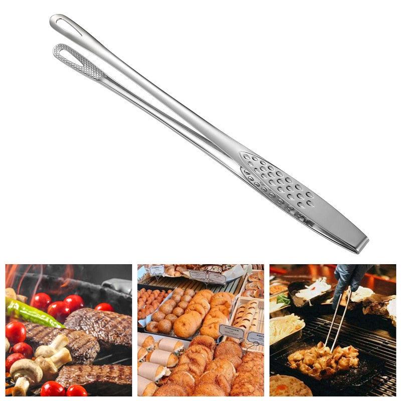Stainless Steel Food Tongs for BBQ and Kitchen