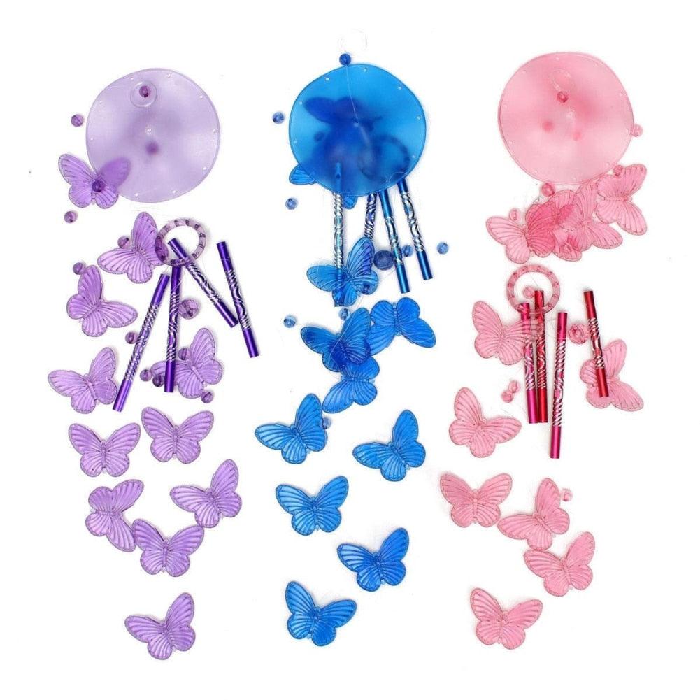 Lucky Butterfly Hanging Wind Chime Garden Decoration Gift