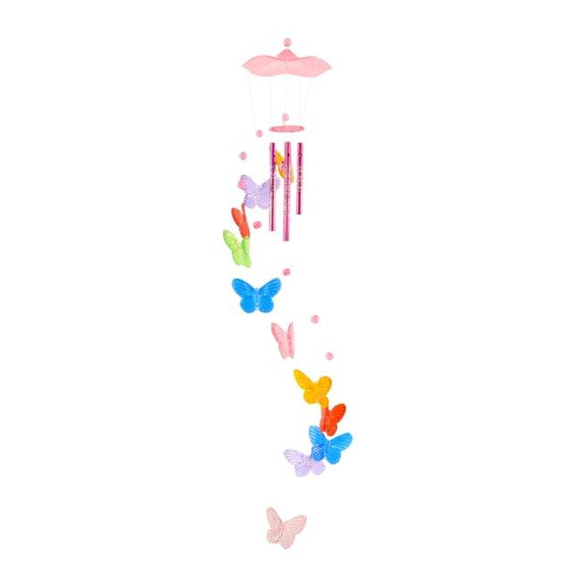Lucky Butterfly Hanging Wind Chime Garden Decoration Gift