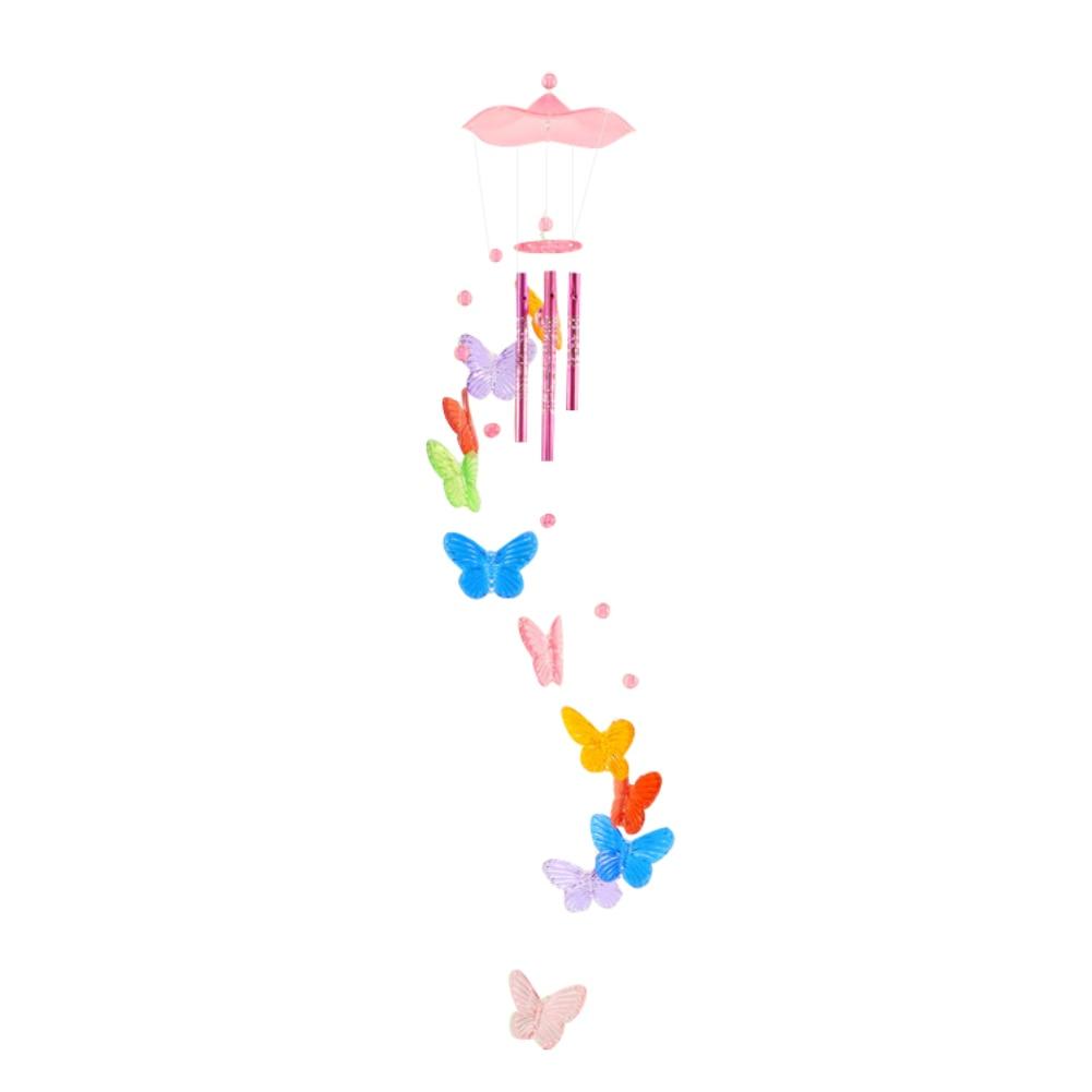 Lucky Butterfly Hanging Wind Chime Garden Decoration Gift