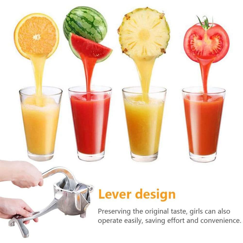 Manual Aluminum Alloy Fruit Juice Squeezer with Handle