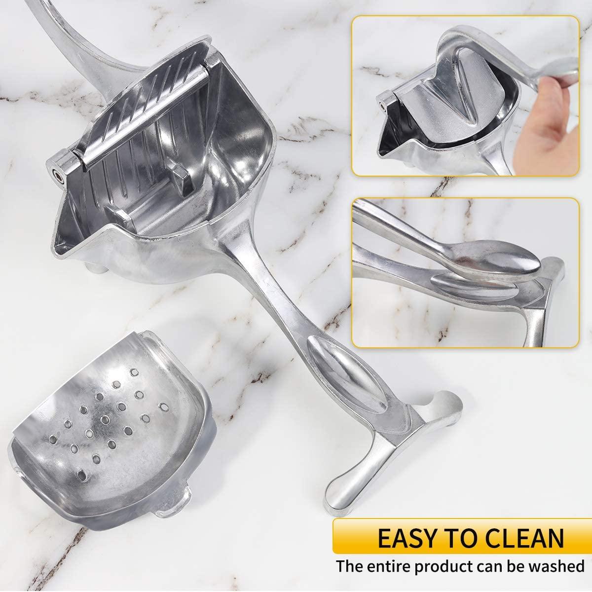 Manual Aluminum Alloy Fruit Juice Squeezer with Handle