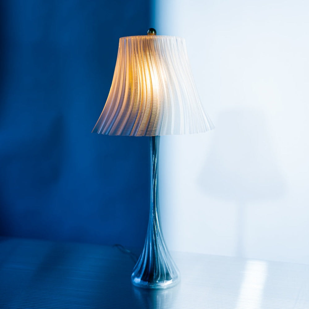 Pleated Table Lamp for Home and Office