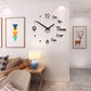 2021 Fashion 3D Big Size Wall Clock Mirror Sticker Large 3D Frameless Wall Clock Stickers Wall Decoration for Living Room Bedroom Office  Brief Living Decor Room Wall Clock Modern Design Silent Acrylic