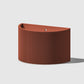 Ribbed Wall Planter for Modern Indoor Home Decor
